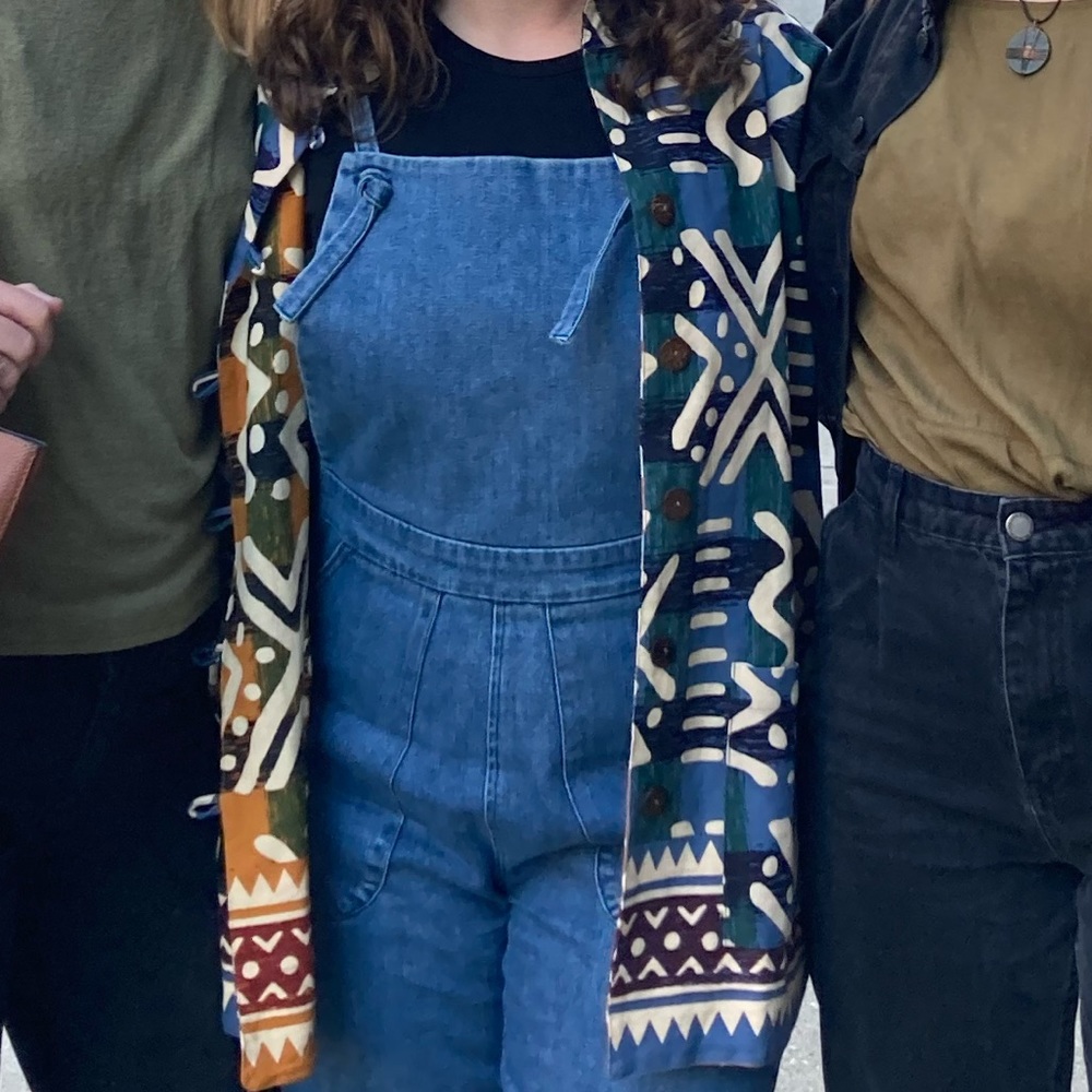 Amazing Reversible Patterned One Of A Kind Jacket - image 4